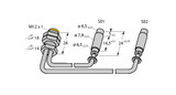 Turck Bi1-Eh08/6.5K-2Ap6-225/250-Fsf4.4K/S922 Inductive Sensor, Standard