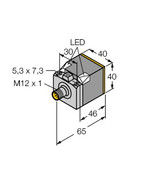 Turck Bi20U-Ck40-Ap6X2-H1141 W/Bs2.0 Inductive Sensor, With Extended Switching Distance