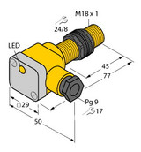 Turck Bi5U-P18Sk-Ap6X Inductive Sensor, uprox