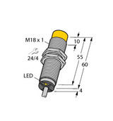 Turck Ni12U-M18E-An6X Inductive Sensor, uprox
