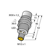 Turck Ni30U-Mt30-Ap6X-H1141 Inductive Sensor, uprox+