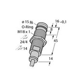 Turck Bid2-G180-Ap6/S212 Inductive Sensor, For High Pressures, Standard