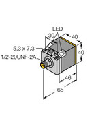 Turck Ni25U-Ck40-Adz30X2-B3131 Inductive Sensor, uprox