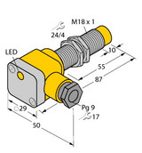Turck Ni10-G18Sk-Rz3X2 55Mm Inductive sensor
