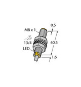 Turck Bi3-M08E-An6X Inductive Sensor, With Increased Switching Distance, Standard