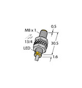 Turck Bi3-M08-An6X Inductive Sensor, With Increased Switching Distance, Standard