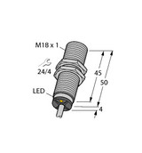 Turck Bi3-M18-Ap6X/S903 Inductive Sensor, Standard