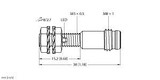 Turck Bi1-Eg05K-An6X-V1331 Inductive Sensor, Standard