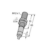 Turck Bi2-Em12D-Ap6/S120 Inductive Sensor, For Harsh Environments and Temperatures up to 120øC, Standard