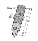 Turck Bi10-Em30-Ap6/S907 7M Inductive Sensor, With Increased Temperature Range, Standard