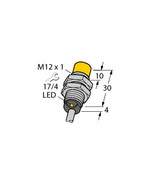 Turck Ni5-G12K-An6X 7M Inductive Sensor, Standard