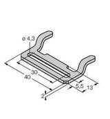 Turck Mb1-Q25 Accessories, Mounting Bracket, For Linear Position Sensors