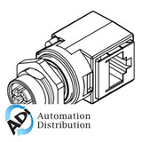 Turck Fksdx Rj45Sf 86 Panel Feed-through Receptacle, Female Receptacle to Female Receptacle A9783 Turck Fksdx Rj45Sf 86 Panel Feed-through Receptacle, Female Receptacle to Female Receptacle A9783