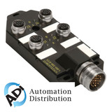 Turck 4Mb12Z-4N2-Cs12H 4-port Junction Box with M23 Multifast Home Run, M12 eurofast I/O Ports E8033443