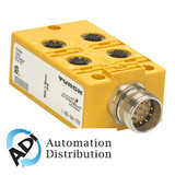 Turck Vbm 40-Cs12 4-port Junction Box with M23 Multifast Home Run, M12 eurofast I/O Ports U0114-10
