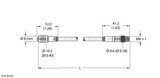 Turck Pkg 3Z-5-Psg 3M Double-ended Cordset, Straight Female Connector to Straight Male Connector