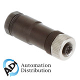 Turck B 8151-0/8-11Mm Straight Female Field-wireable, M12 Connection U2-02020