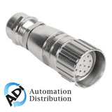 Turck Ckv 12-0 Straight Female Field-wireable, M23 Connection U2-20828