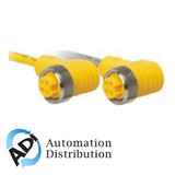 Turck Wsm Wkm 30-2M/S90-Sp Double-ended Cordset, Right angle Male Connector to Right angle Female Connector U2751-20