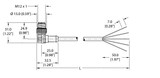 Turck Ws 4.5T-7 Actuator and Sensor Cable, Connection Cable