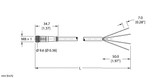 Turck Pkg 4M-6/S90/S653 Single-ended Cordset, Straight Female Connector
