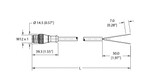 Turck Rs 4.2T-8 Actuator and Sensor Cable, Connection Cable