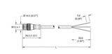 Turck Rs 4T-30 Actuator and Sensor Cable, Connection Cable