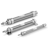 SMC C85KN25-200 Cylinder, Iso, Dbl Acting
