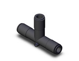 SMC KCT10-00 Fitting, Union Tee Pack of 10