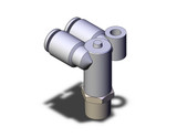 SMC KGLU04-01 Fitting, Branch Male Elbow Pack of 2