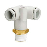 SMC KQ2D10-02N KQ2D Series Metric Size One-touch Fittings Male Delta Union With Sealant