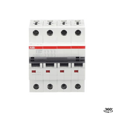 ABB ST204M-K20 Mcb St200M 4P K 20A Ul1077