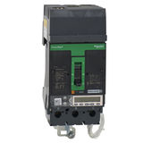 Schneider Electric JJA36250U54X Circuit breaker, PowerPacT J, 250A, 3 pole, 600VAC, 25kA, I-Line, Micrologic 6.2E, 80%, ABC