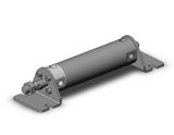 SMC NCGLN32-0300 Round Body Cylinder