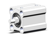 SMC NCQ2B25-25DM-XB6 Compact Cylinder