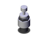 SMC ASN2-01 Metering Valve With Silencer
