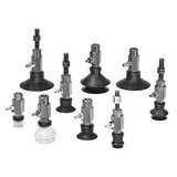 SMC ZPY40BN-U6-A8 ZPY Series Vacuum Pad Lateral Vacuum Entry With Barb Fitting Without Buffer