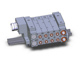 SMC SS5V3-W10CD-04U-C6-D 4/5 Port Solenoid Valve