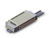 SMC SS5Y3-45NFD-11B-C6 Mfld, Base Mt. Din Rail Mt.
