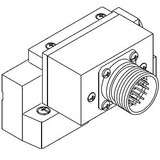 SMC SV2000-51D2-36A-N11 SUP/EXH Block Assembly For SV1000/2000 Series