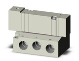SMC SYA7140-02T 4/5 port air-piloted valve valve, air pilot, base mt