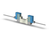 SMC SYJ3443-3LZ 4/5 Port Solenoid Valve