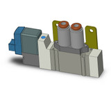 SMC SY3120-5LOZ-N3-F2 5 Port Solenoid Valve