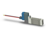SMC SY3140-3L Valve, Sgl Sol, Base Mt (Ac)