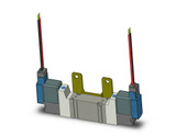 SMC SY3220-5MZ-M5-F2 4/5 Port Solenoid Valve