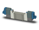 SMC SY3240-5LOZD 4/5 Port Solenoid Valve