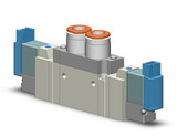 SMC SY5220-5MOZ-C8 5 Port Solenoid Valve