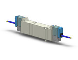 SMC SY5440-5G Valve, Dbl Sol, Base Mt (Dc)