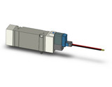 SMC SY7140-3L Valve, Sgl Sol, Base Mt (Ac)