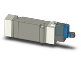 SMC SY7140-5LN Valve, Sgl Sol, Base Mt (Dc)